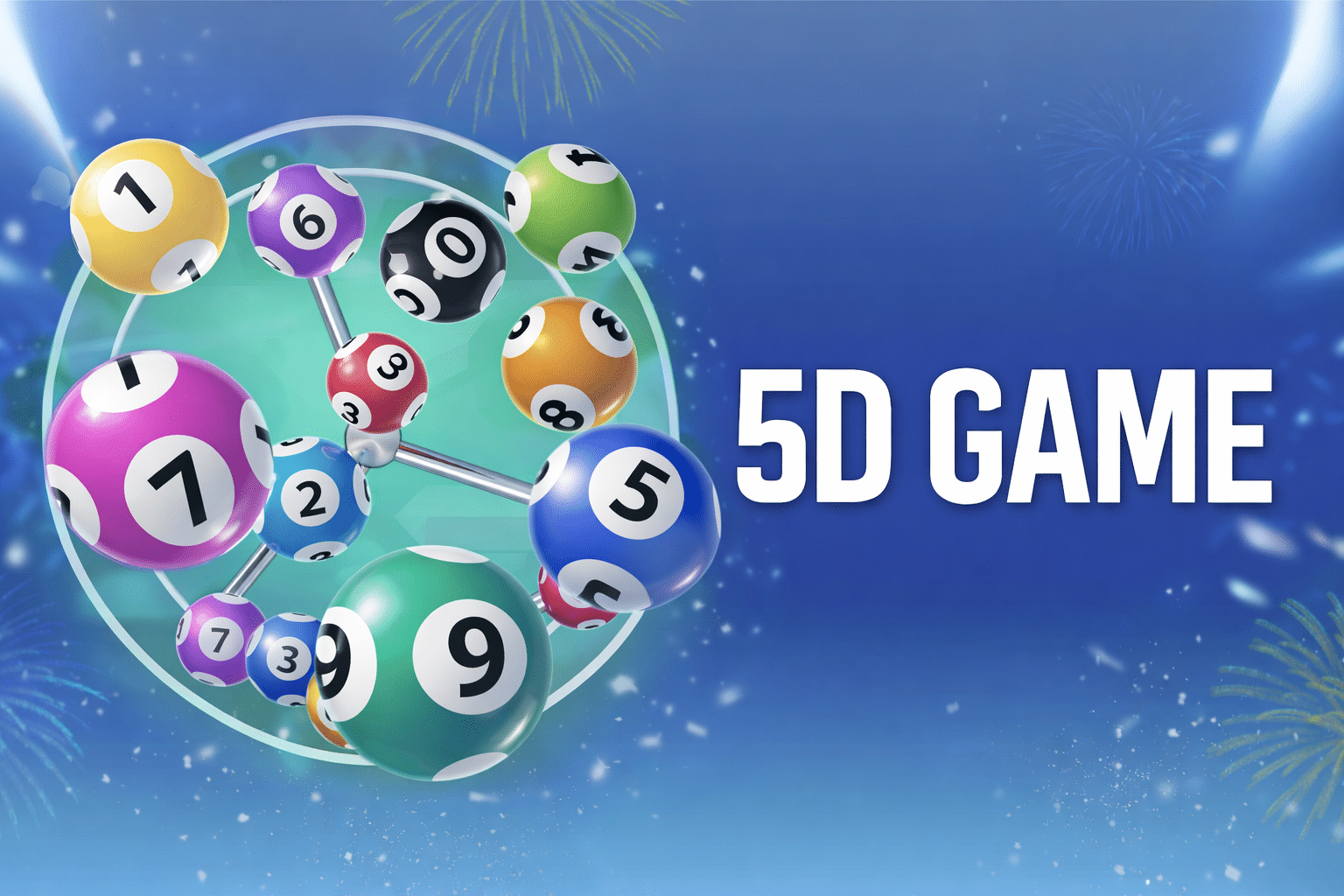 5D game with numbered balls