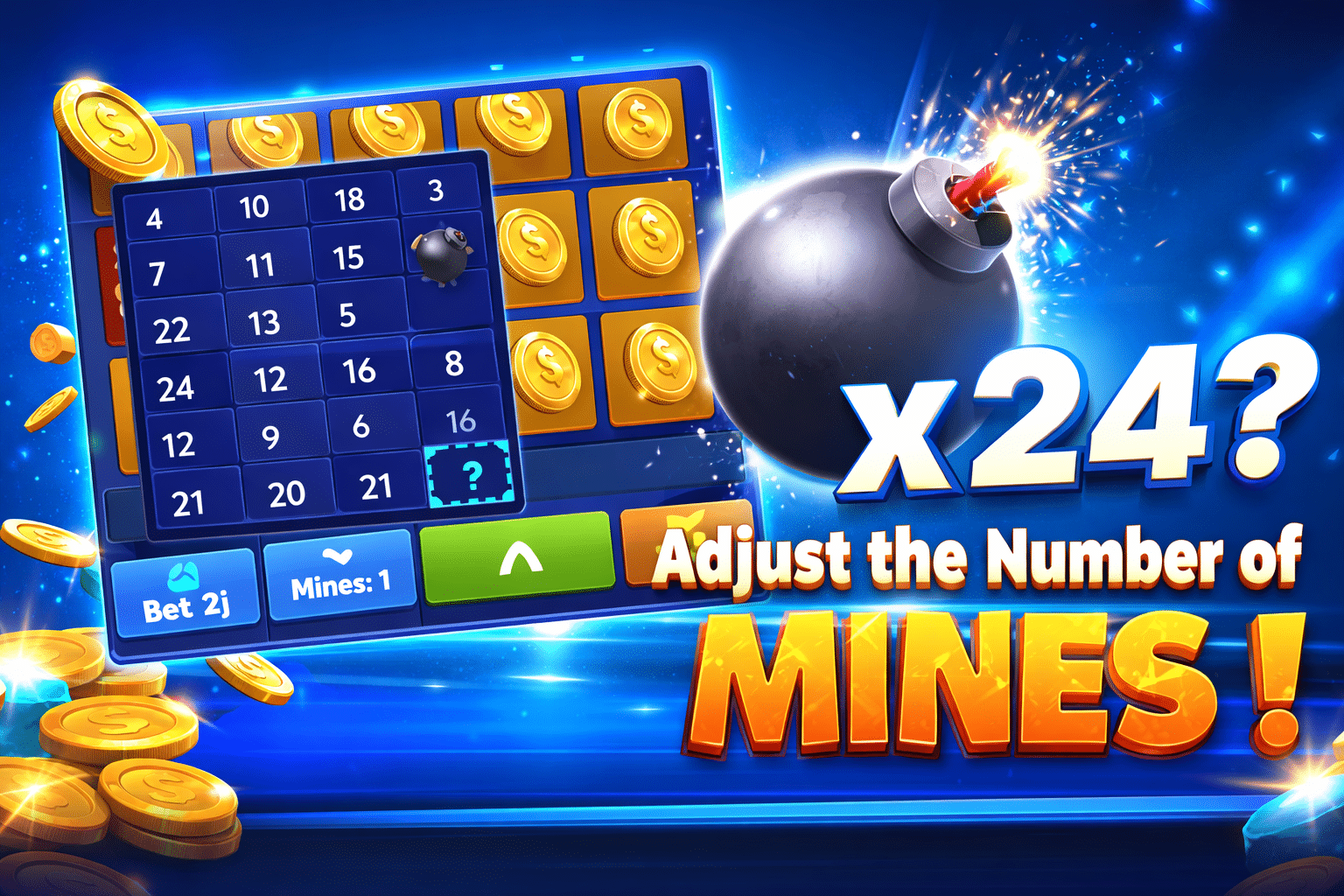 An exciting game with bombs.