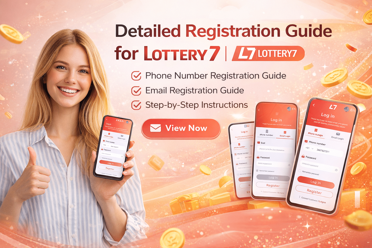 Detailed Registration Guide for Lottery 7