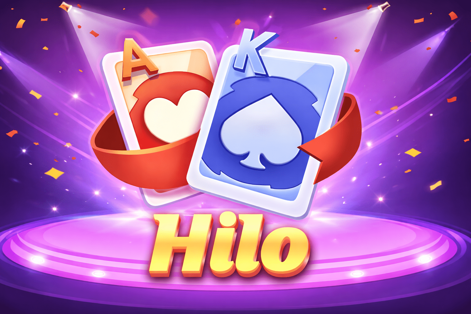 Hilo playing cards in vibrant colors
