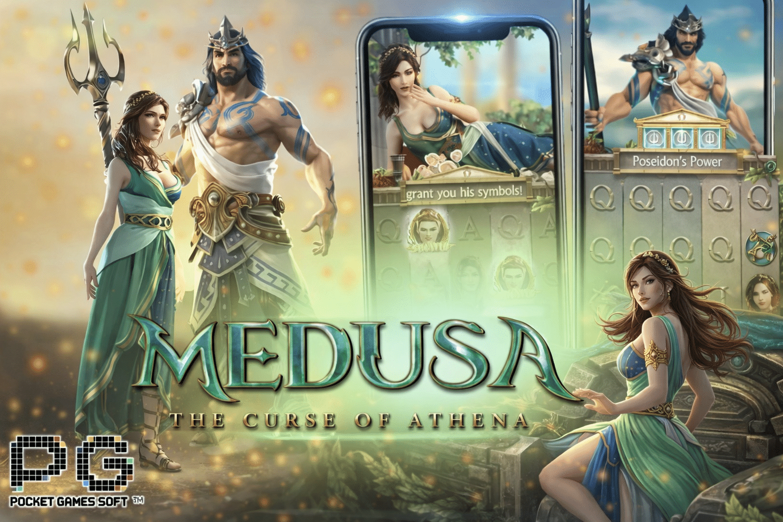 Medusa and Poseidon in the PG slot game