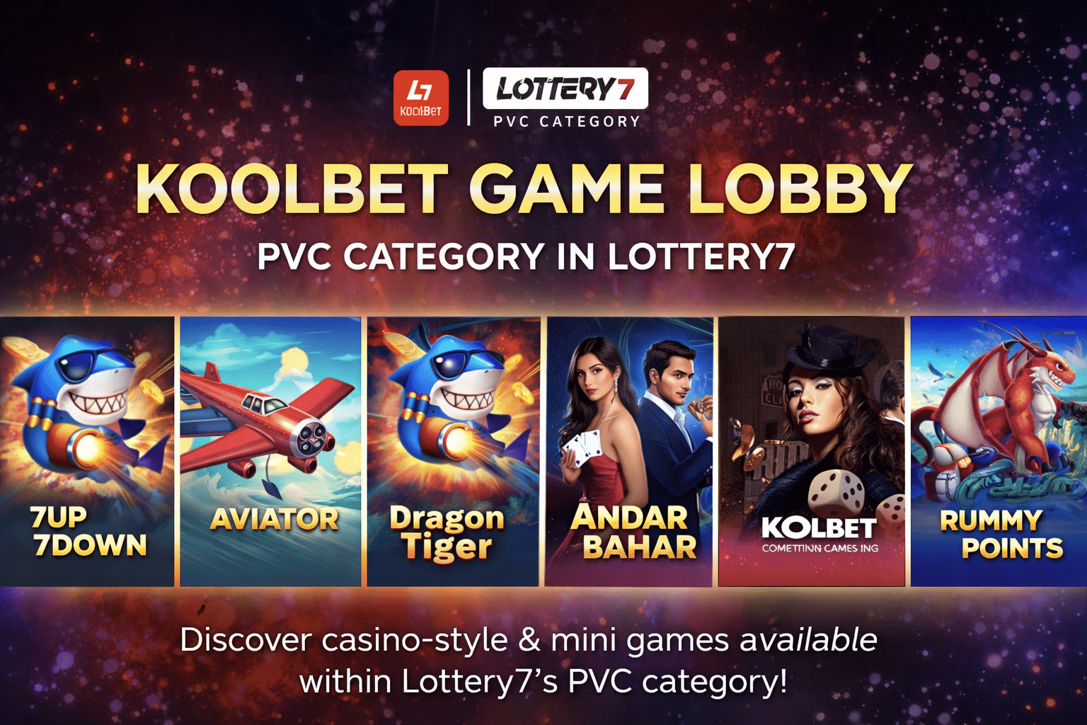 PVC games in Lottery7