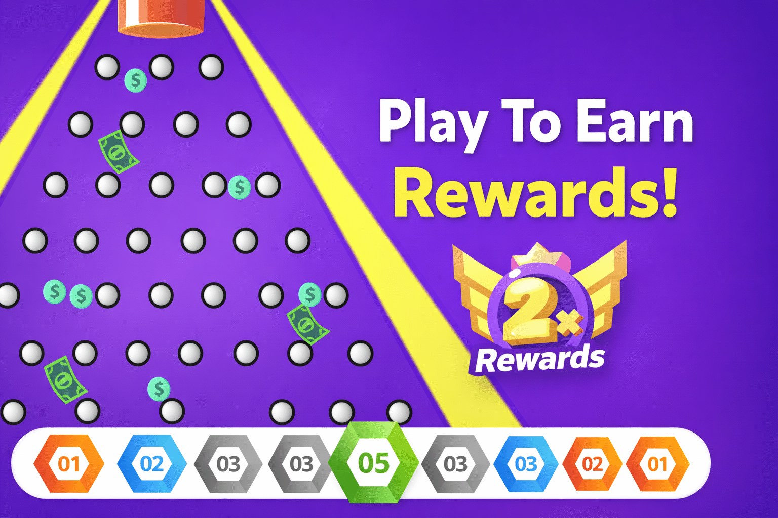 Play to win 2x rewards