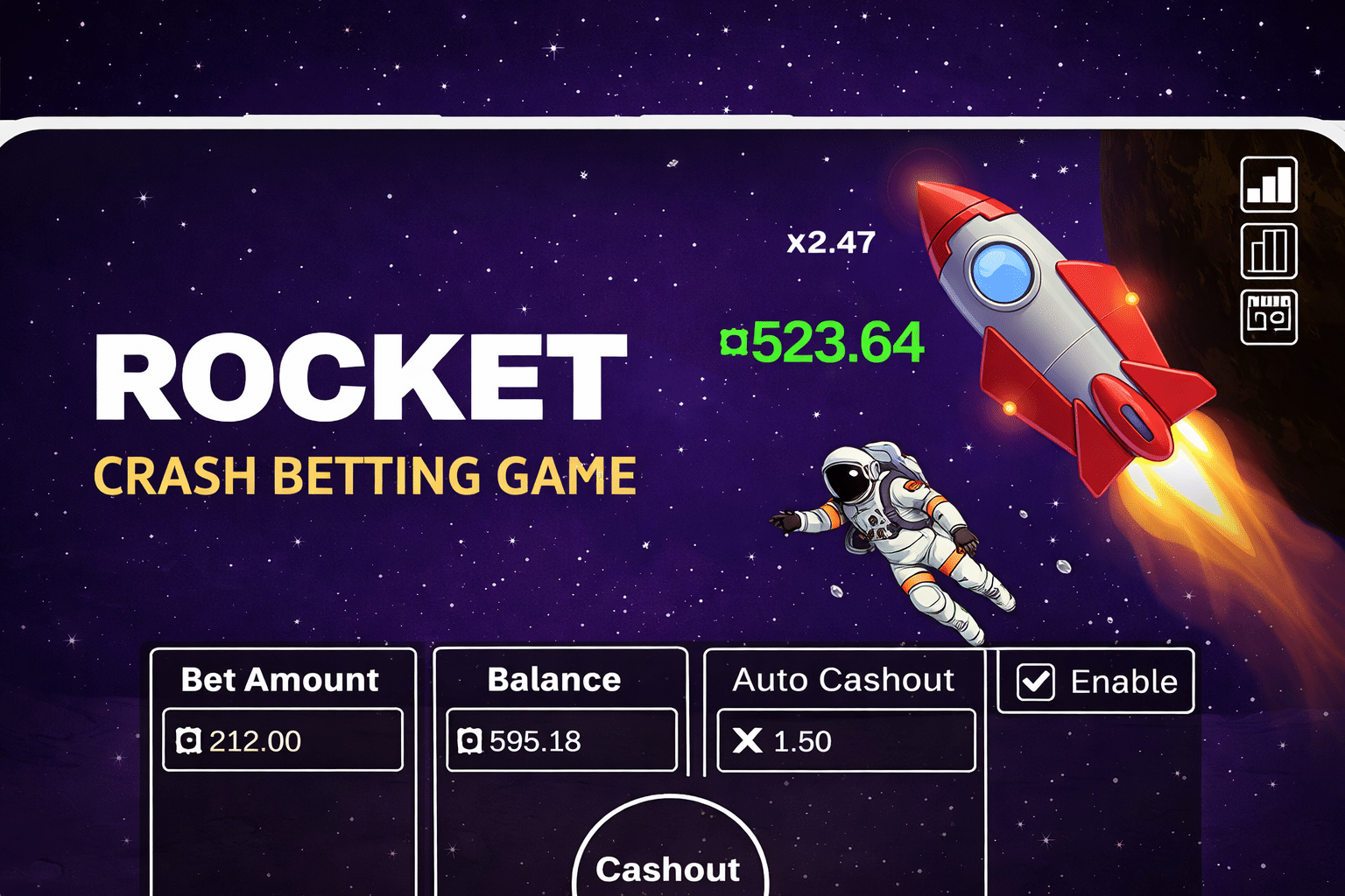 Spaceship betting game