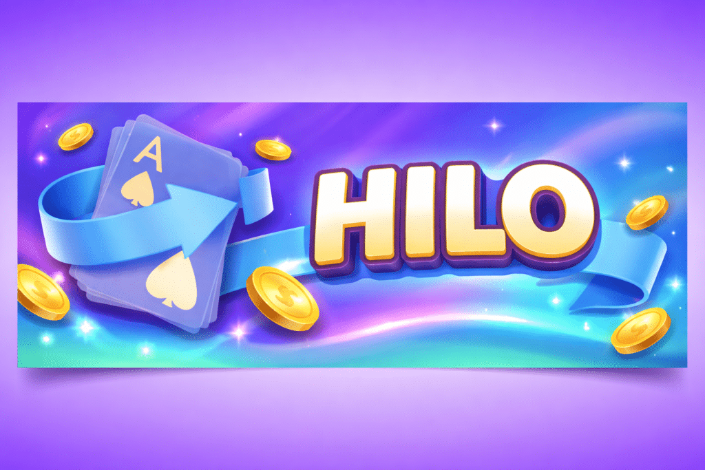 The colorful HiLo game