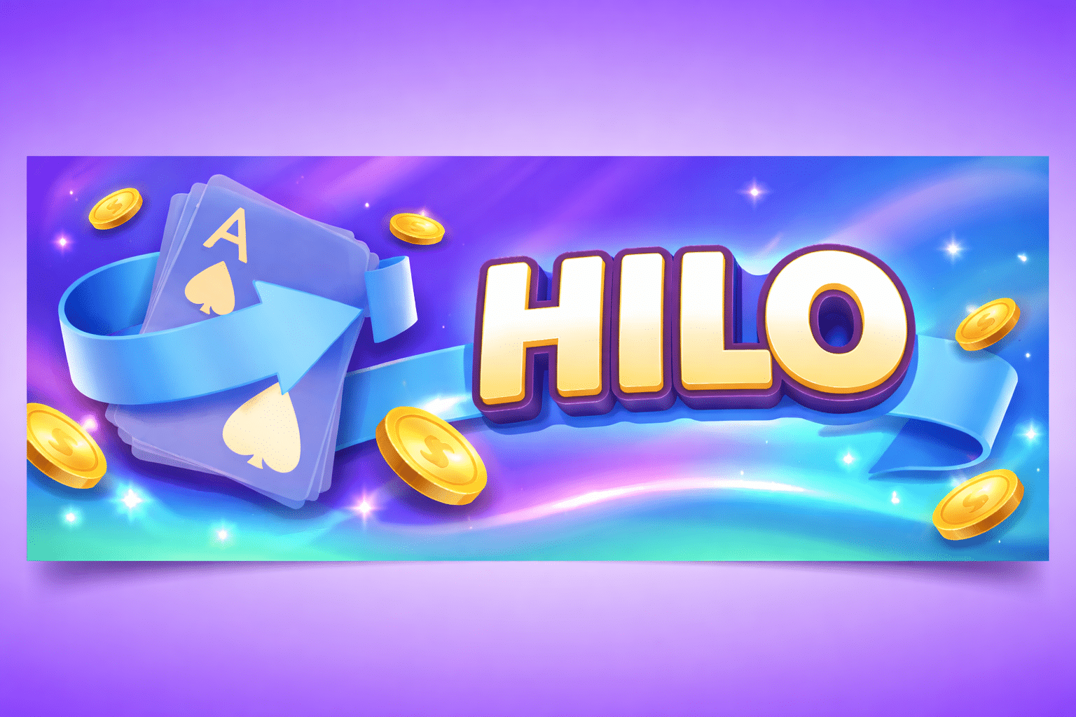 The colorful HiLo game