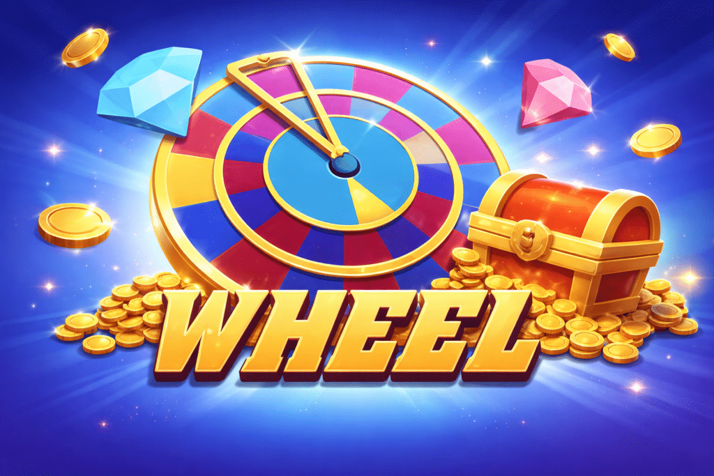 The dazzling wheel of fortune