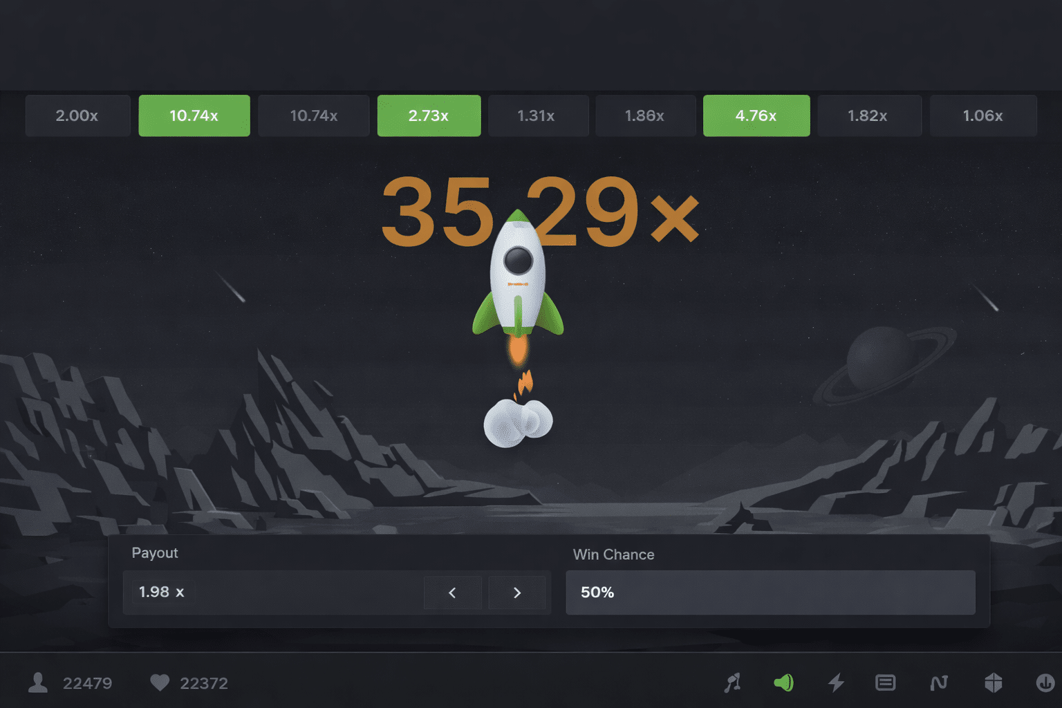 The missile is flying over Limbo.