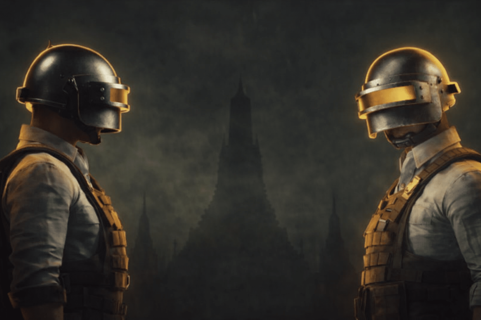 Two PUBG warriors face off